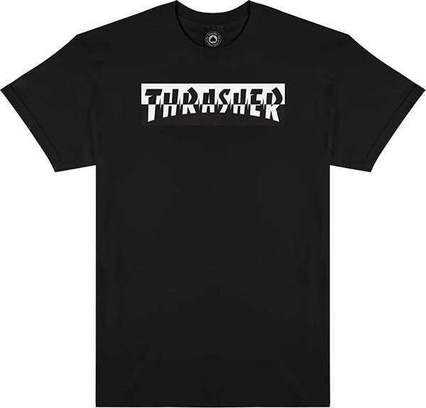 Thrasher - Mixtape Ss S-black - Skateboard Tshirt