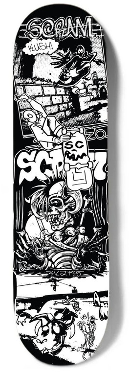 Scram Popsicle Deck 10.00 - Skateboard Deck