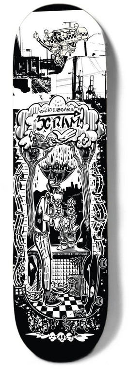 Scram Popsicle Deck 9.50 - Skateboard Deck