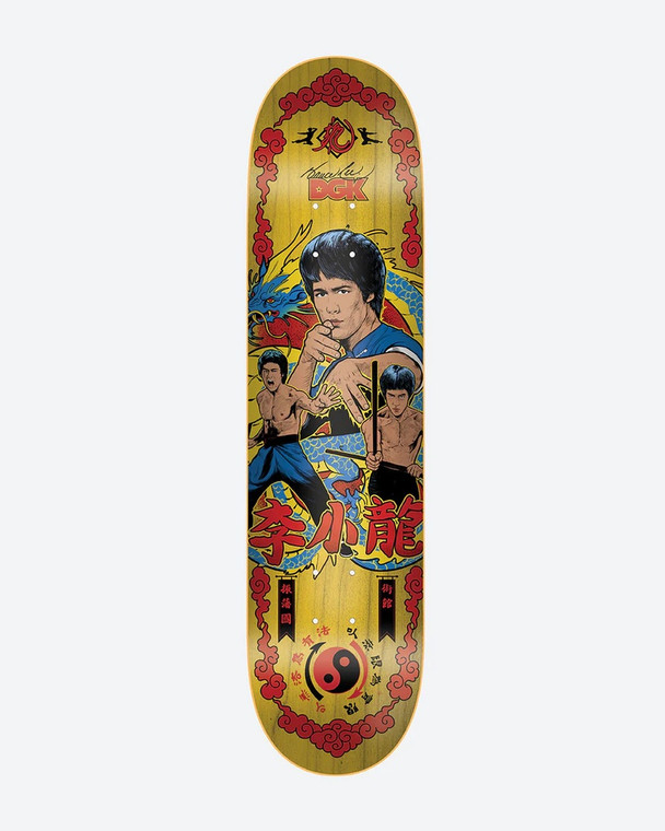 Dgk X Bruce Lee Fury Deck 8.1 - Skateboard Deck