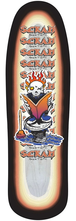 Scram Tofu Shaped Deck 9.50 X 32.40 - Skateboard Deck