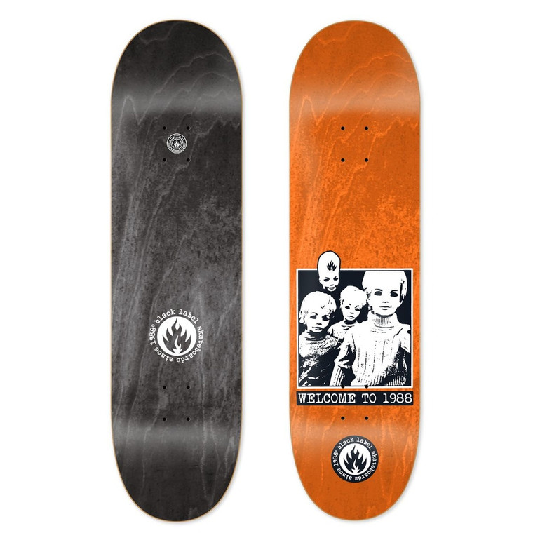 Black Label Team Welcome To 1988 Deck 8.5 - Skateboard Deck