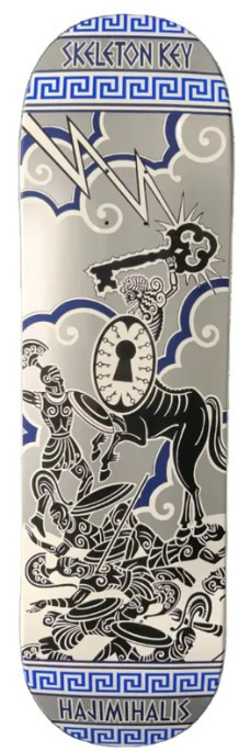 Skeleton Key Alex Hajimihalis Pro Deck 9.00 - Skateboard Deck