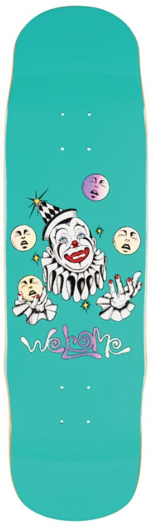 Welcome Team Juggler On Effigy Shaped Deck 8.80 X 32.50 - Skateboard Deck