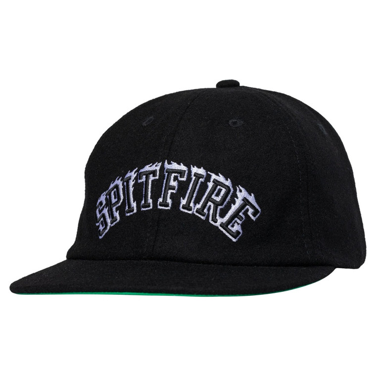 Spitfire Team Bighead Flame Strapback Black - Skateboard Hat