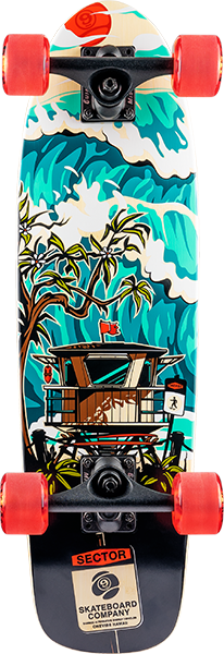 Sector 9 - Bambino Shorebreak Complete-7.5x26.5 - Complete Skateboard