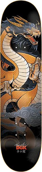 Dgk - Bruce Lee Dragon Lee Deck-8.25 Lenticular - Skateboard Deck