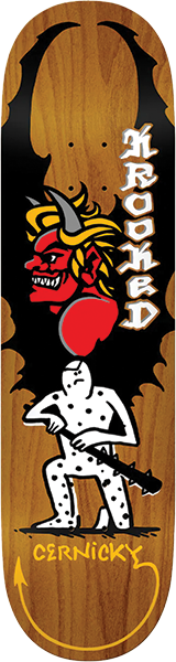 Krooked - Cernicky Devil Ed Deck-8.5 - Skateboard Deck