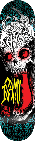 Powell Peralta - Yamamoto Skull Freestyle Deck-7.25x29 - Skateboard Deck