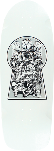 Skeleton Key - Key Og Council Gathering Deck-10.76x30.78 - Skateboard Deck