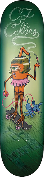 Toy Machine - Collins Sect Girl Deck-8.5 - Skateboard Deck