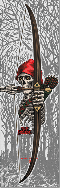 Powell Peralta - Grip Sheet 10.5x33 Doelling Archer Clear - Skateboard Grip Tape