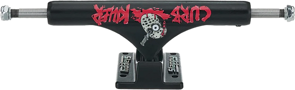 Slappy - St1 Inv.hollow 9.0 Heroin Curb Killer 2 Blk - Skateboard Trucks (Pair)