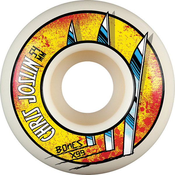 Bones Wheels - Joslin Xf V1 Slice Of Life 54mm 99a - Skateboard Wheels (Set Of Four)