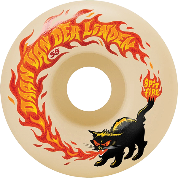 Spitfire - Wester F4 99a Pyrocat 55mm Nat - Skateboard Wheels (Set Of Four)