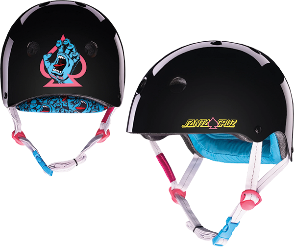 Pro Tec - Low Pro Helmet Xl/xxl-santa Cruz Blk - Skateboard Helmet