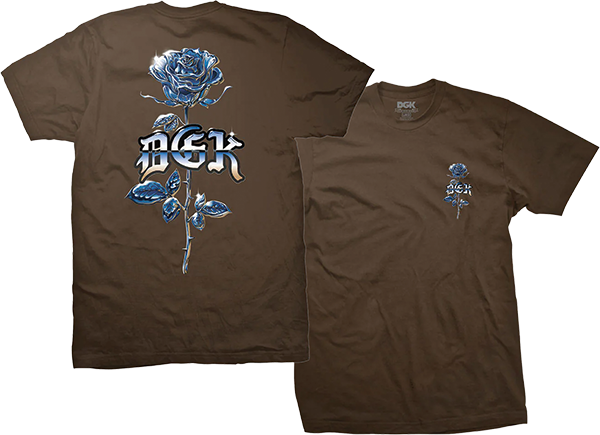 Dgk - Amen - Ss S-dark Chocolate - Skateboard Tshirt