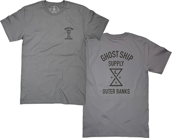 Ghost Ship - Home Team Ss M-gunmetal Grey - Skateboard Tshirt