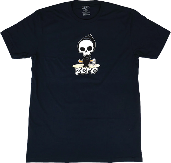 Zero - Lil Reaper Ss M-black - Skateboard Tshirt