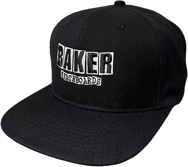 Baker - Classic Logo Hat Adj-black - Skateboard Hat