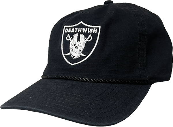 Deathwish - Nation Hat Adj-black - Skateboard Hat