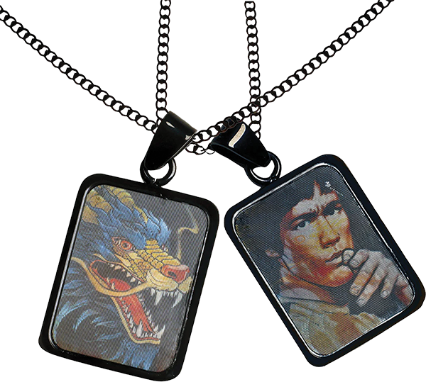Dgk - Bruce Lee Dragon Lee Necklace Black
