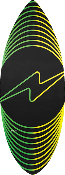 Zap - Ace V2 52" Skimboard Green