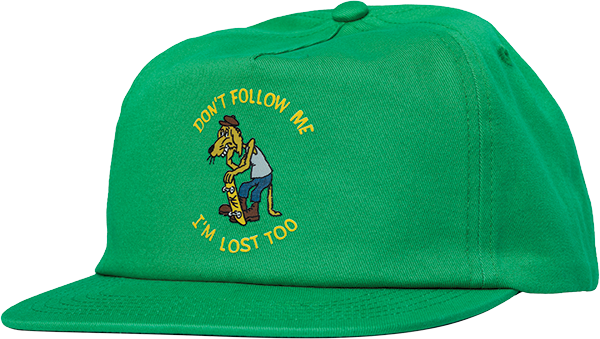 Antihero - I'm Lost Too Hat Adj-green - Skateboard Hat