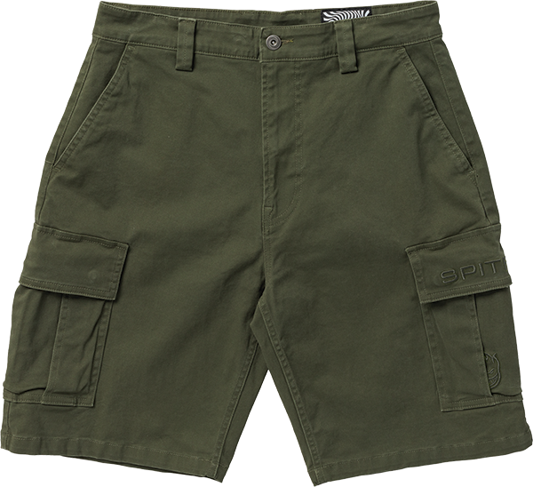 Spitfire - Classic 87 Cargo Shorts 34-olive - Skateboard Shorts