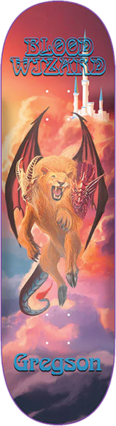 Blood Wizard - Gregson Majestic Deck-8.6 - Skateboard Deck