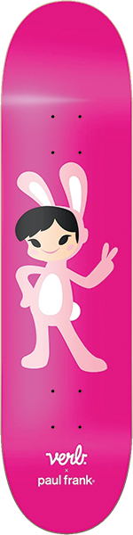 Verb - Paul Frank Bunny Girl Deck-7.75 - Skateboard Deck