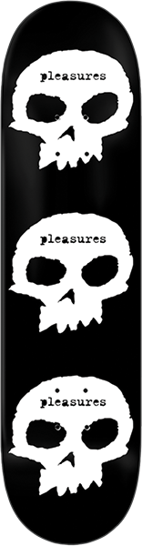 Zero - Pleasures Skulls Deck-8.5 - Skateboard Deck