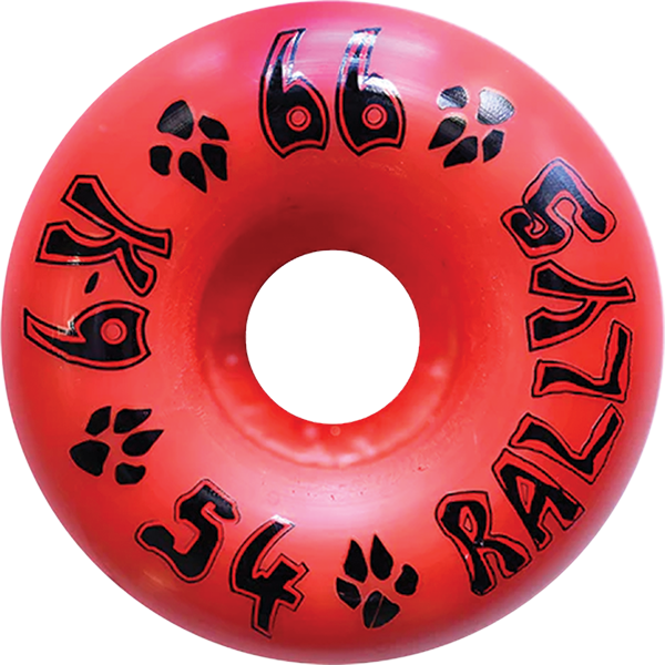 Dogtown - K-9 Rallys 54mm 99a Cherry Bomb Red - Skateboard Wheels (Set Of Four)