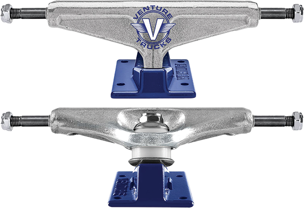 Venture - Hi 5.6 V-hollow Og Wings Pol/blu - Skateboard Trucks (Pair)