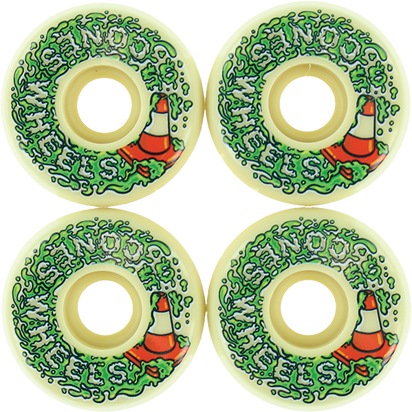 Cones - Toxic Conical Wide 56mm 101a - Skateboard Wheels (Set Of Four)