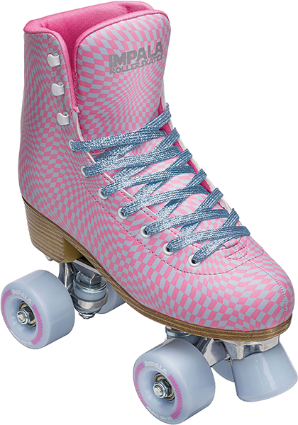 Impala Rollerskates - Sidewalk Skates Wavy Check-size 10