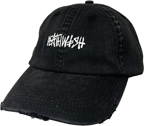 Deathwish - Manny Dad Hat Adj-black - Skateboard Hat