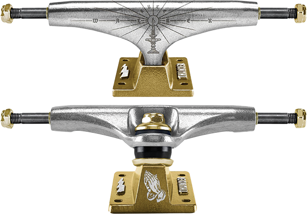 Thunder - Walker Luminary 149 Pol/gold - Skateboard Trucks (Pair)