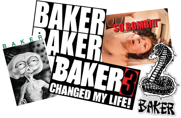 Baker - 10/pk Asst So Bomb Stickers