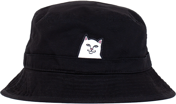 Rip N Dip - N Dip Lord Nermal Bucket Hat Adj-black - Skateboard Hat
