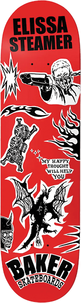 Baker - Steamer Divine Evil Deck-8.0 - Skateboard Deck