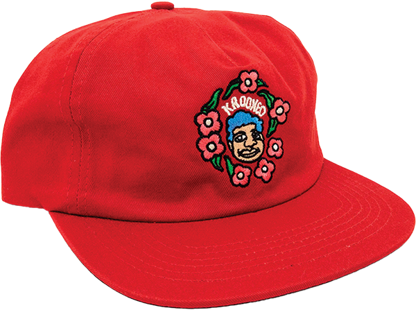 Krooked - Sweatpants Redux Hat Adj-dk.red - Skateboard Hat