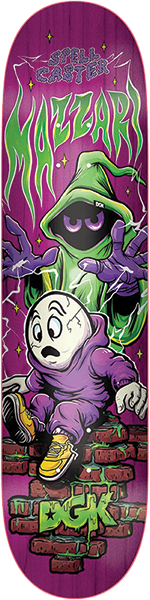 Dgk - Mazzari Spellcaster Deck-8.25 Assorted - Skateboard Deck