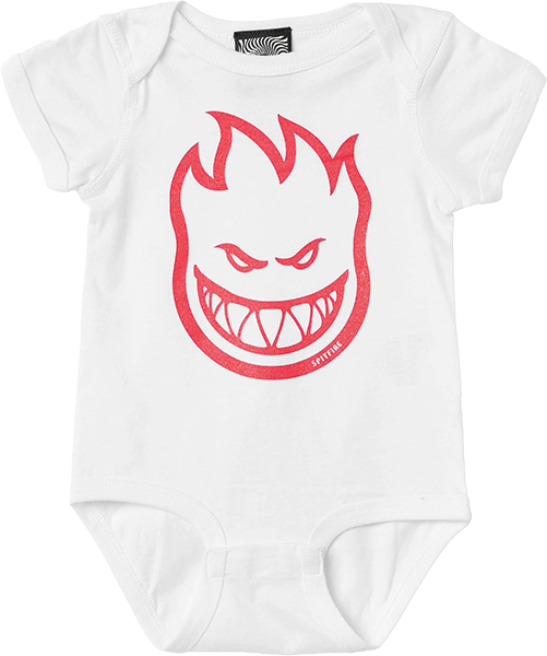 Spitfire - Bighead Onesie 12m-wht/red