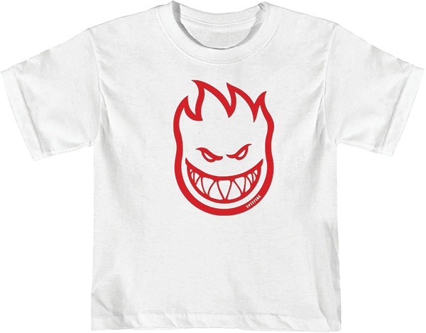Spitfire - Bighead Toddler Ss 4t-wht/red