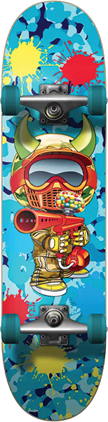 Speed Demons - Demons Paintballer Complete-8.0 Blue Camo - Complete Skateboard