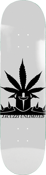 Jacuzzi - Weedstar Deck-8.25 Grey Ex7 - Skateboard Deck