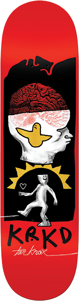 Krooked - Knox Brain And Bird Deck-8.5 - Skateboard Deck