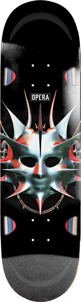 Opera - Spike Deck-8.5 Blk Ex7 - Skateboard Deck