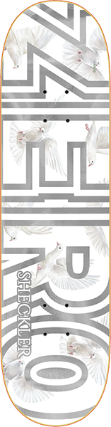 Zero - Sheckler Signature Bold Deck-8.25 Doves - Skateboard Deck